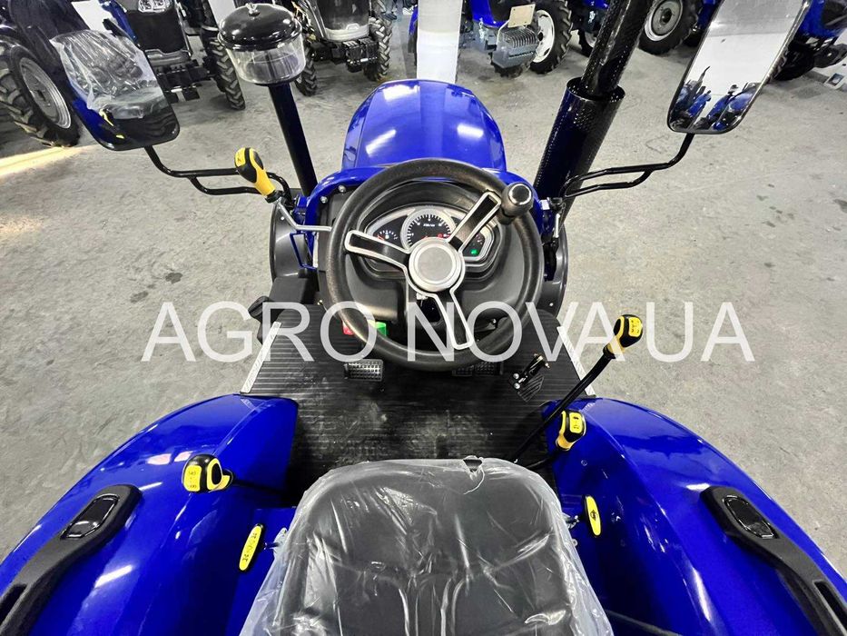 Міні трактор ФАЙТЕР Т 254 Примусова Гідравліка з Дашком Рівна Підлога