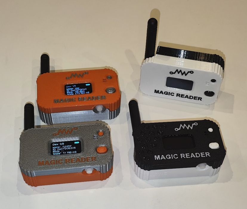 Magic Reader - czytnik liczników radiowych dla każdego! Bez HA i progr