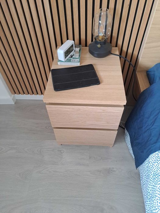 Cama modelo Ikea Malm + colchão Valevag