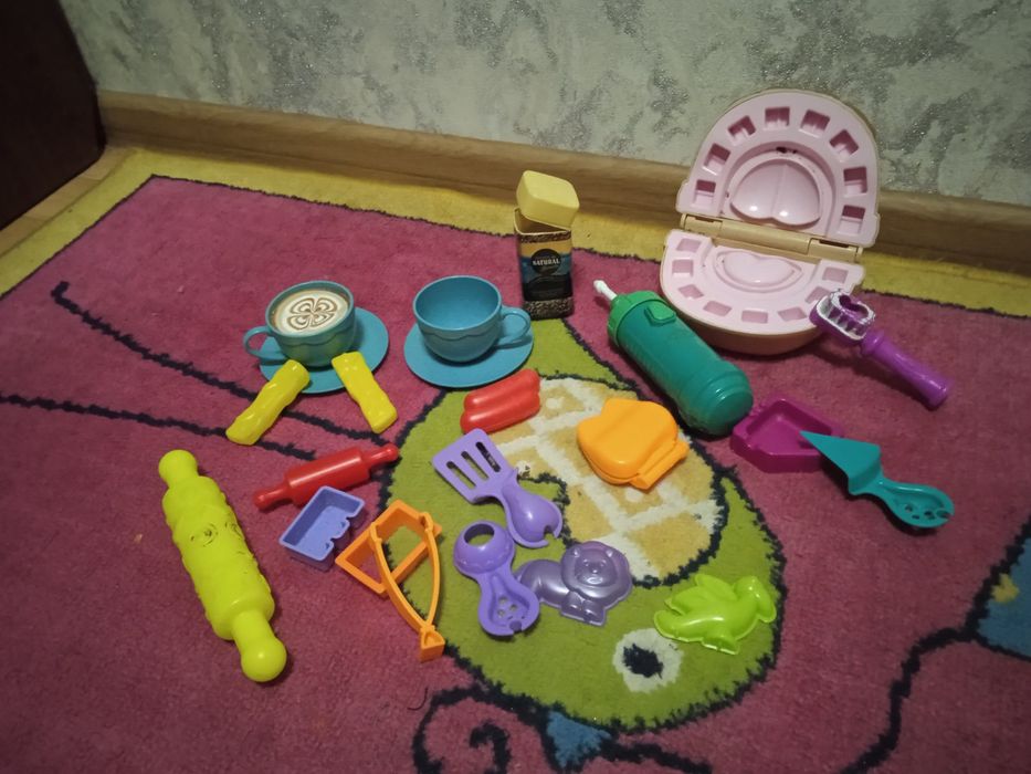 Набір зубастік і для ліплення