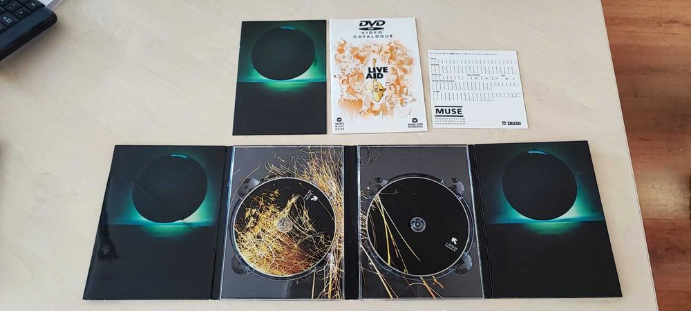 DVD Duplo Muse – Hullabaloo: Live at Le Zénith, Paris (2002) – Edição Especial