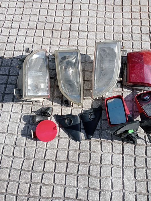 FORD ESCORT 1994 ópticas, retrovisores, ETC