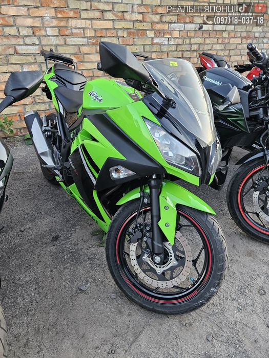 Kawasaki z250 ABS ninja мотоцикл з Японії без пробігу по Україні