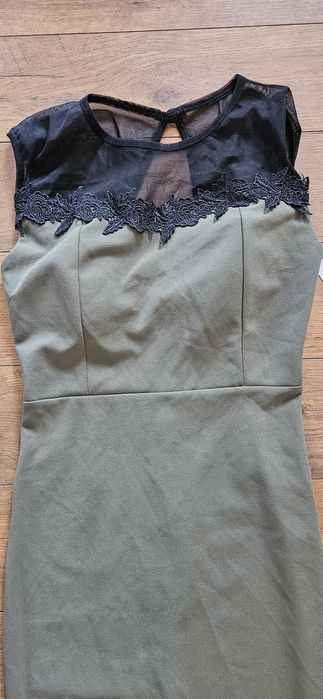 Nowa sukienka midi khaki