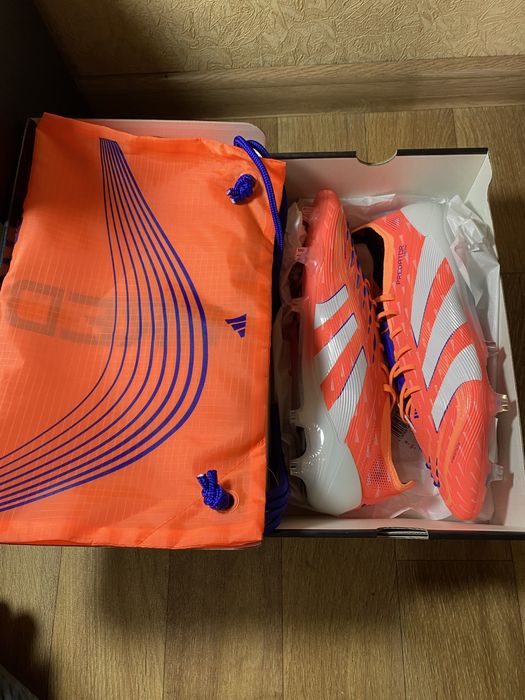 43 розмір, Бутси Adidas Predator Elite FG, Нові бутси, 10 UK