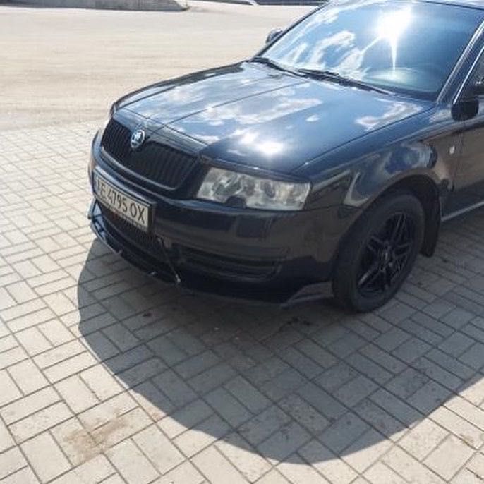 Накладка переднего бампера губа сплитер обвес универсальная губа: 1 500 ...