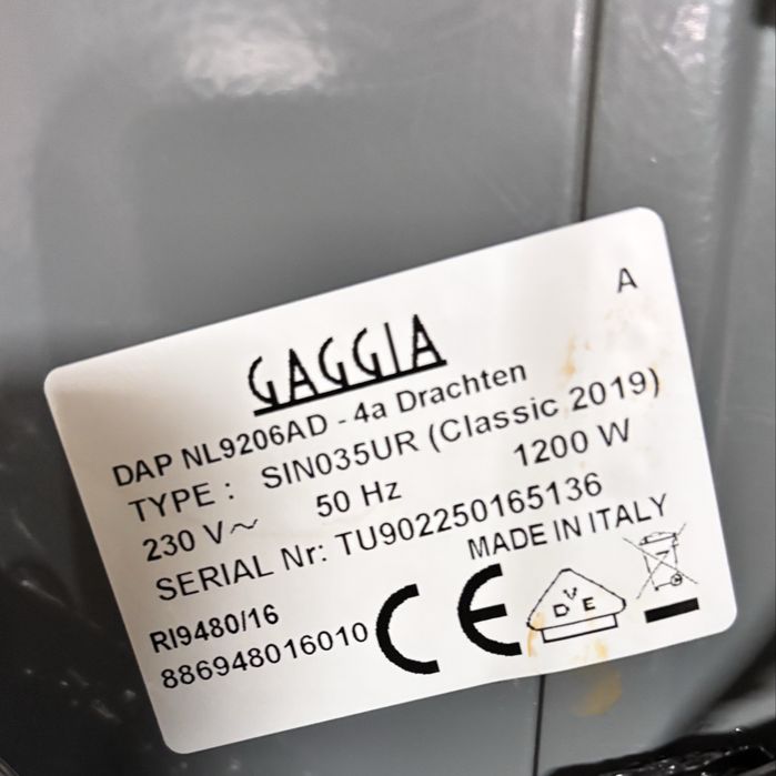 Ekspres do kawy Gaggia Classico Evo - NA GWARANCJI i w idealnym stanie