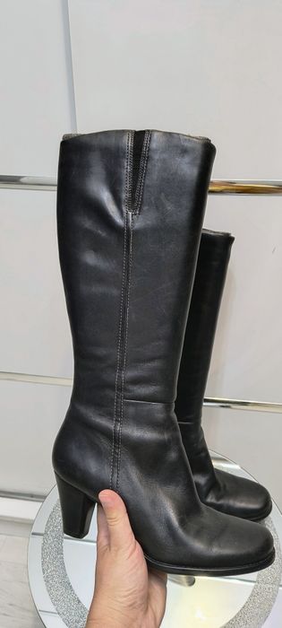 Skórzane Kozaki Ecco r.37