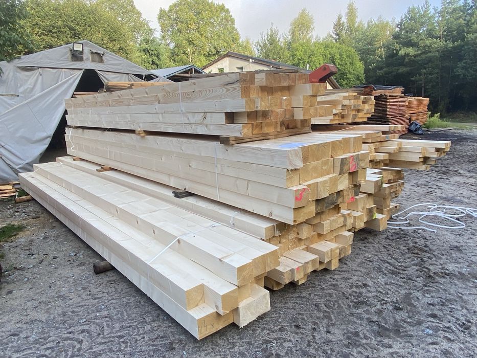 Belki 14x14 świerkowe heblowane,suche