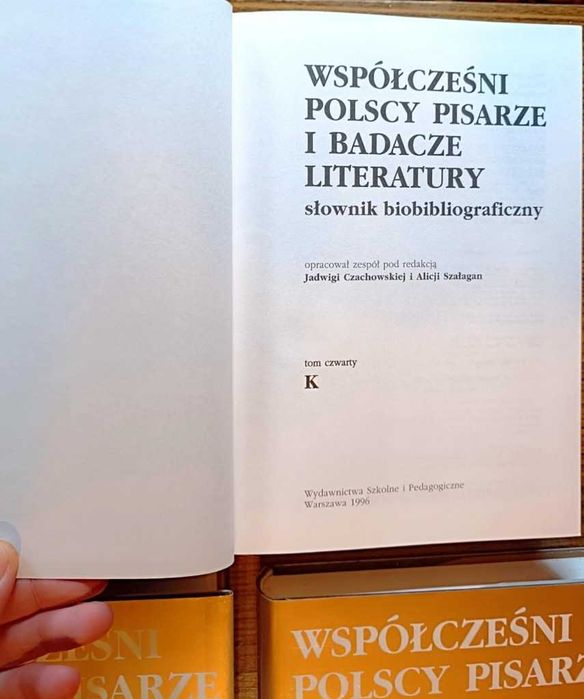 Współcześni polscy pisarze i badacze literatury / 1-9 KOMPLET / BDB