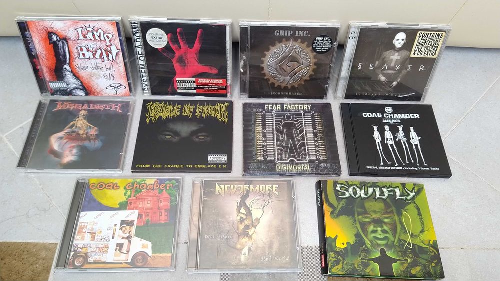 Cds heavy metal em bom estado