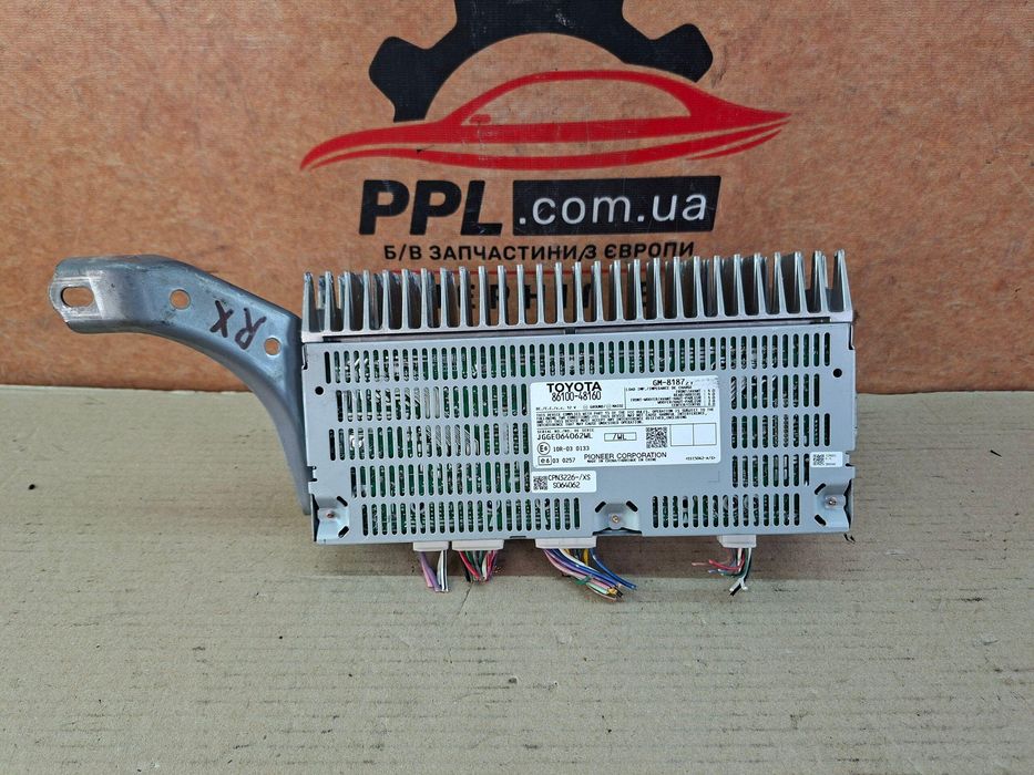 Lexus RX III 09-15 Усилитель блок управления аудиосистемой 86100-48160