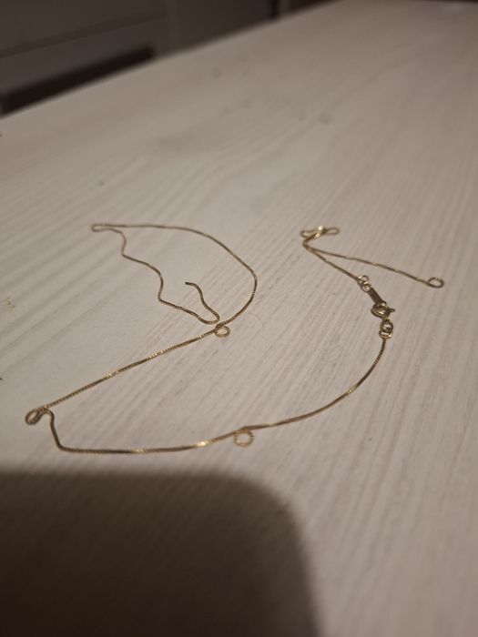 Łańcuszek naszyjnik ze złota 585