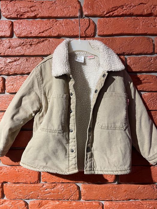 Куртка джинсова (підкладка із овчини) Демосизонна куртка.