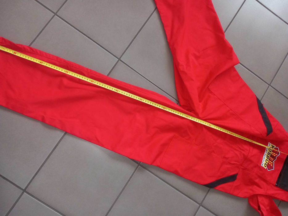 Spodnie komplet roboczy ogrodniczki z bluzą