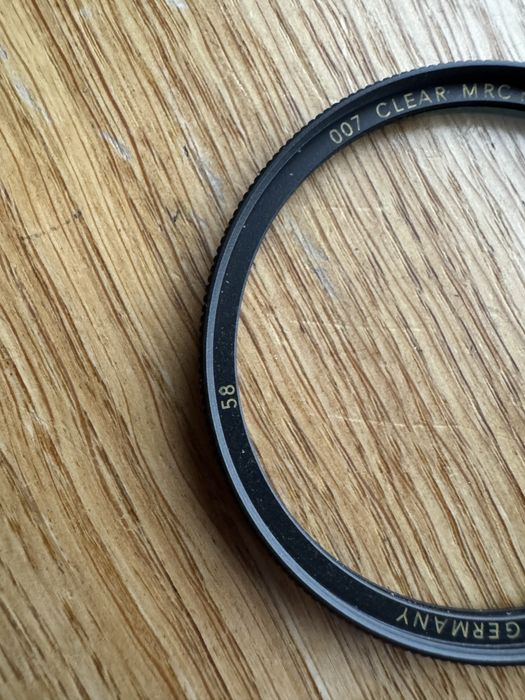 Filtr B+W 007 CLEAR MRC nano Master 58mm Idealny stan