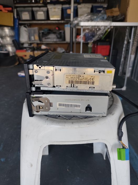 Radio e leitor CD golf 4