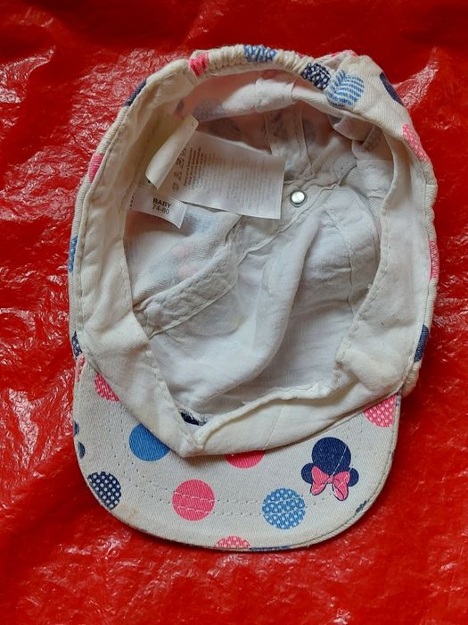 Czapka z daszkiem dziecięca rozmiar 74/80 firma Baby