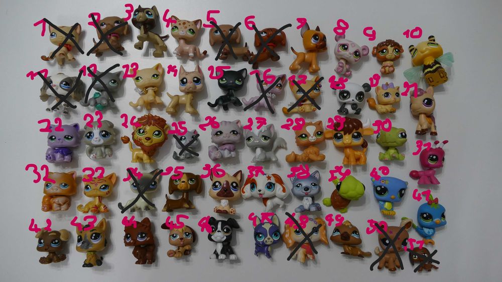 Figurki LPS littlest pet shop