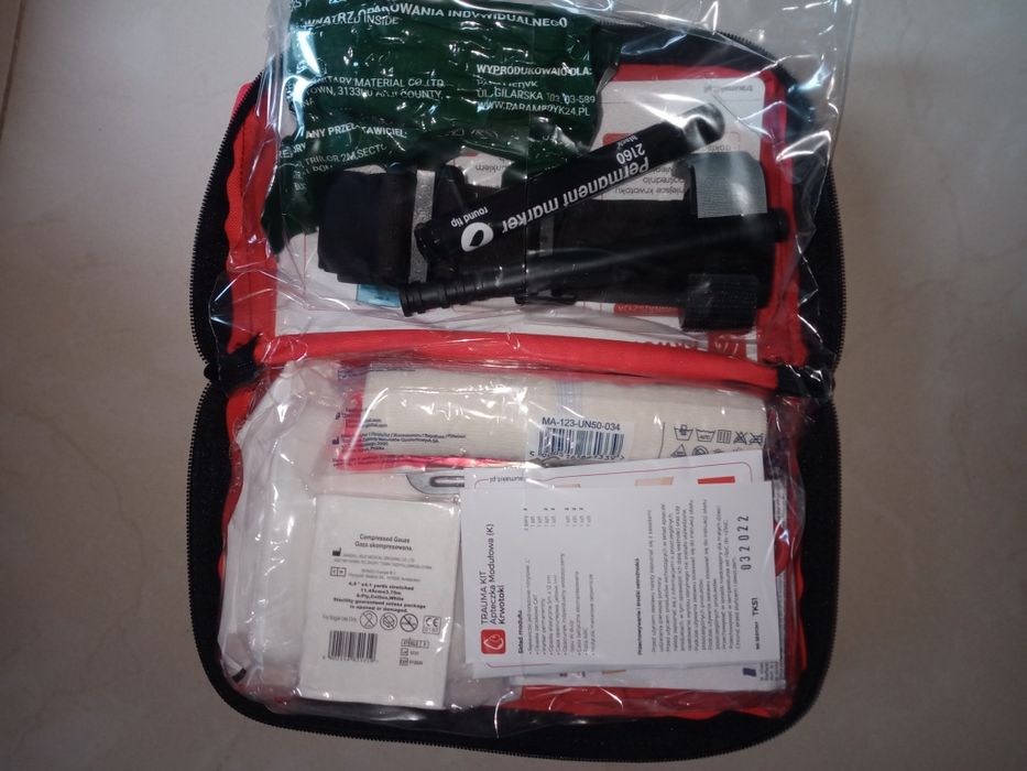 AedMax Trauma Kit K модульна аптечка - Крововиливи