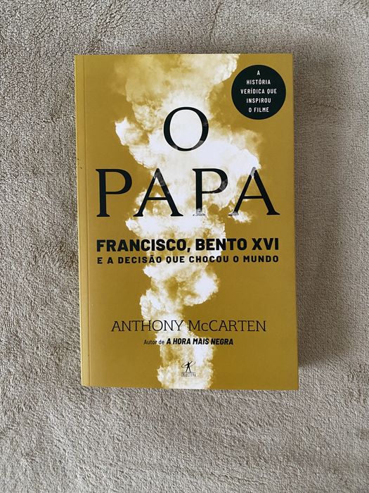 Livro O Papa de Anthony McCarten
