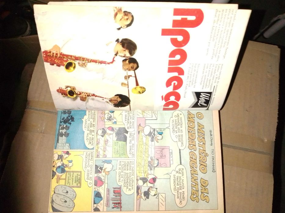 Almanaques Disney, encadernados antiquissimos, edições brasileiras.