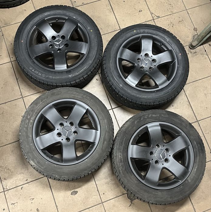 Komplet  alufelg mercedes