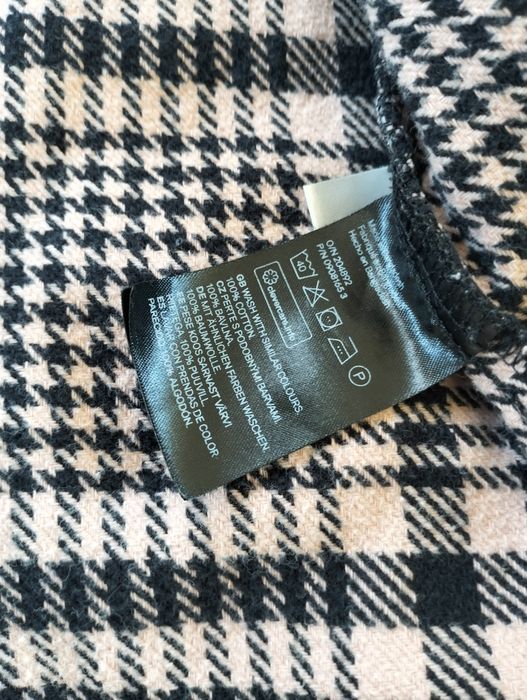 Koszula katana gruba dziewczęca krata 152 h&m