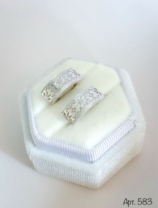 Сережки срібні 925 проби