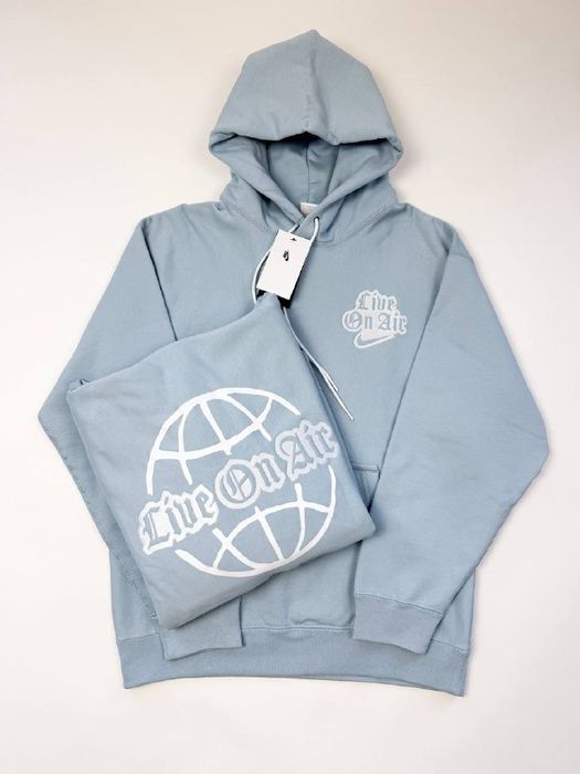 Оригінал! Худі Nike Solo Swooth (блакитне) (S, M, L) Нове з бірками!