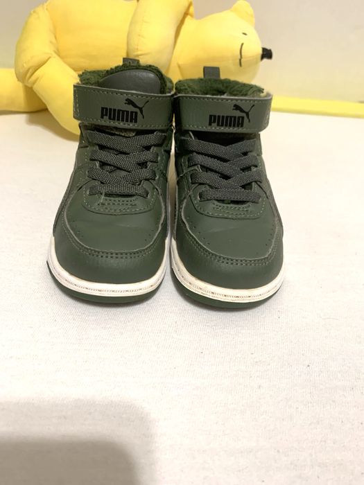 Срочно! Зимние термо-ботинки Puma на меху Р.24