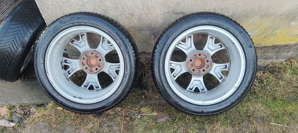 Felgi Koła 17  5x114,3  Mazda 3 5 6 Opony wielosezonowe