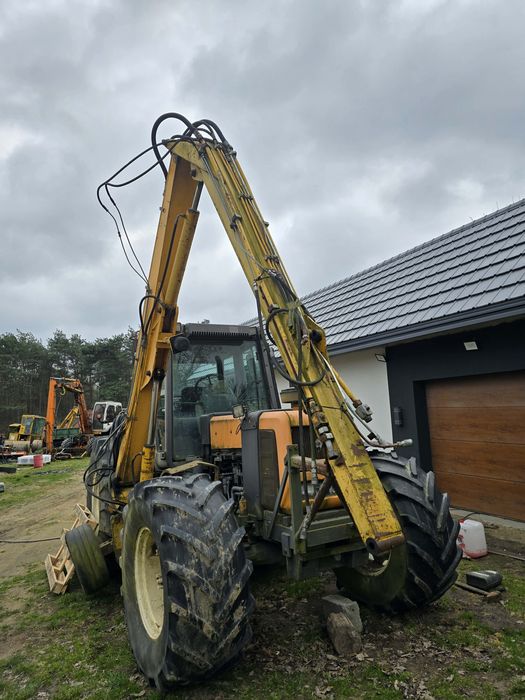 Renault 110.54 z ramieniem herder kosiarka wysięgnikowa do poboczy