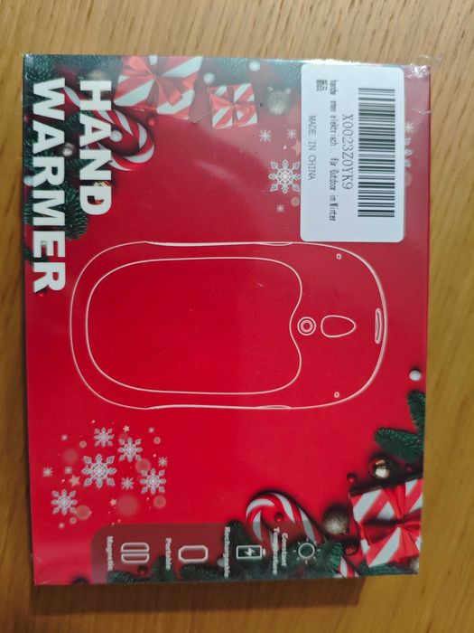 Aquecedor de mãos duplo magnético 2x 3000 mAh USB C