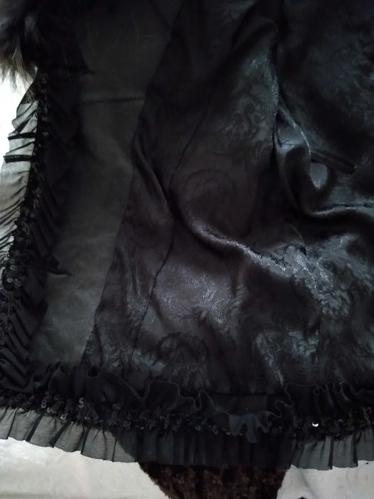 Натуральная женская дубленка vicentini