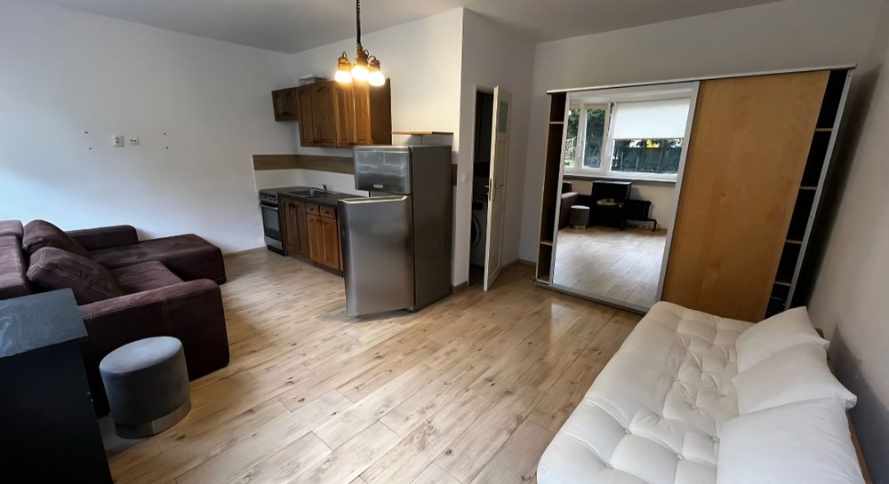 Apartment typu studio  dostępem do ogrodu