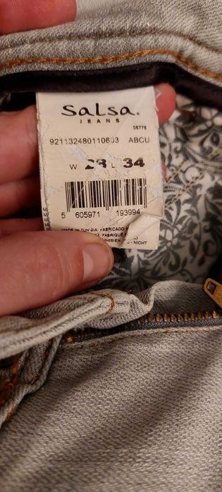 calças ganga salsa