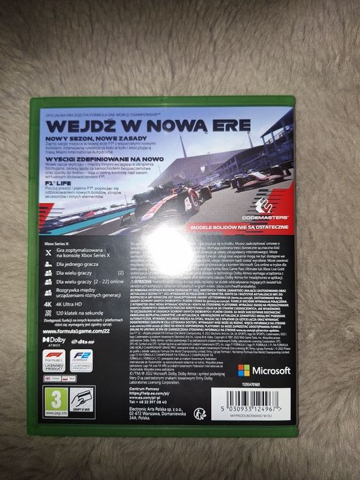 F12022 xbox series x