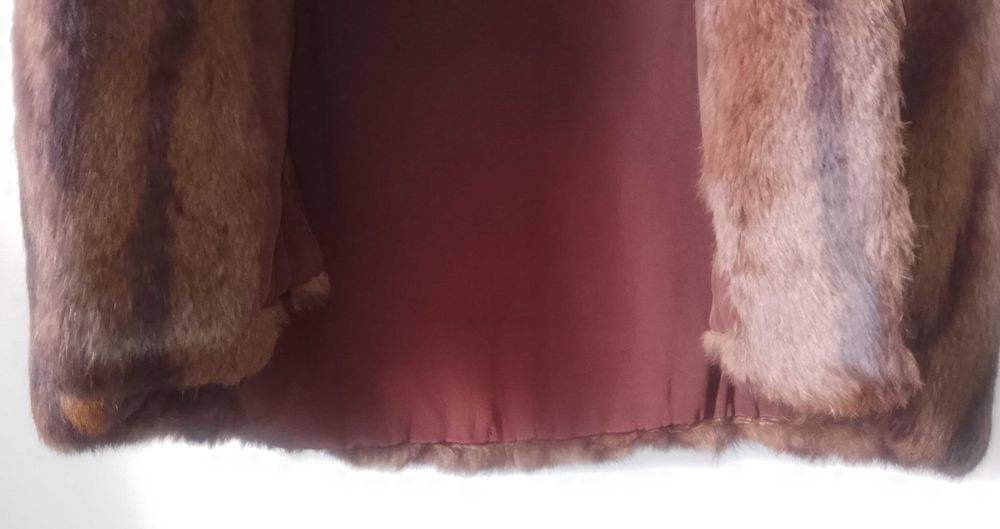 Capa em pelo natural