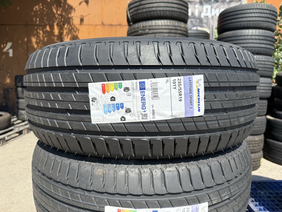 235/55 r19 Michelin Latitude Sport 3 НОВАЯ Резина летняя
