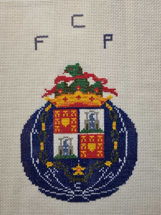 Quadro Ponto Cruz FCPorto