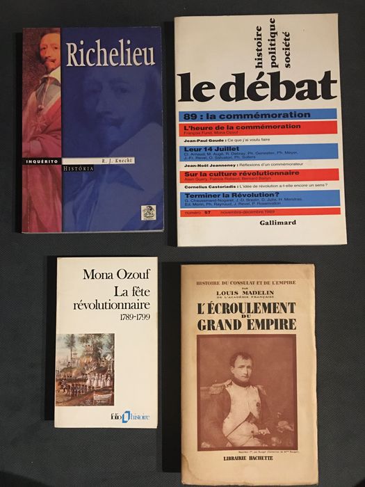 Richelieu/ Revolução Francesa/ Histoire du Consulat et de l´Empire