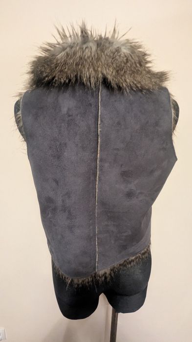 Kamizelka damska że skóry naturalnej rozmiar 38