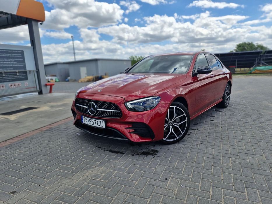Mercedes-Benz Klasa E polski salon FV 23% Burmester kamery360