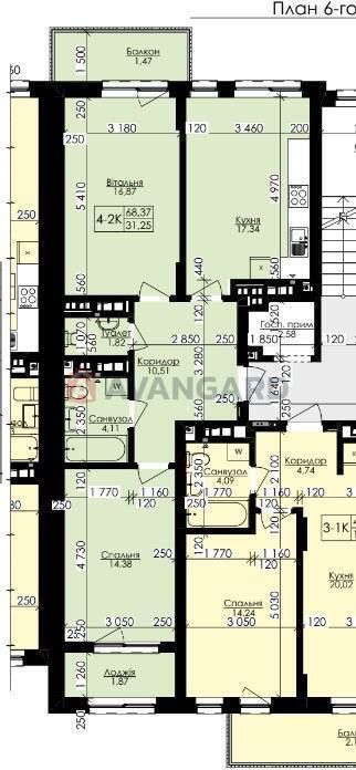 Продаж 2 кім. аурум солар сихівський р-н. вул. Соняшникова