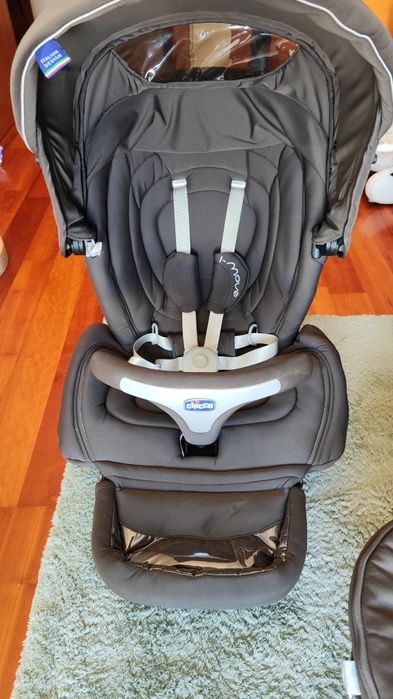 Trio Chicco i-Move 360 – Carrinho + Alcofa + Ovo + Base
