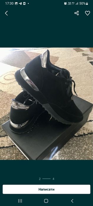 Gina замшеві кросівки