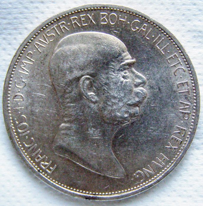 Monety srebrne Austro-Węgry bardzo rzadkie 1896, 1905 ,1893,1908 r.