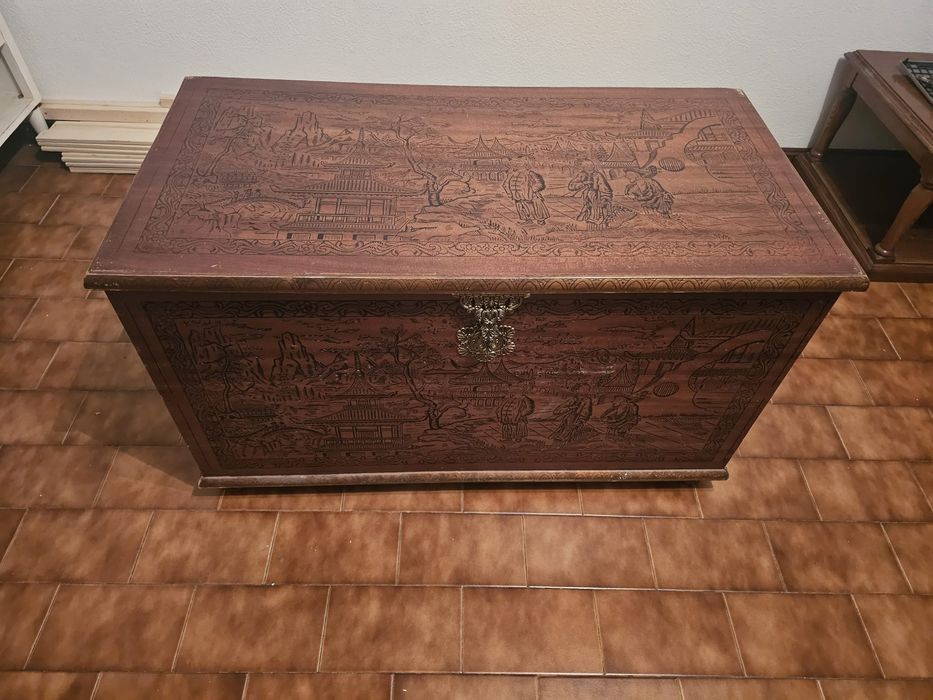 Baú madeira Vintage