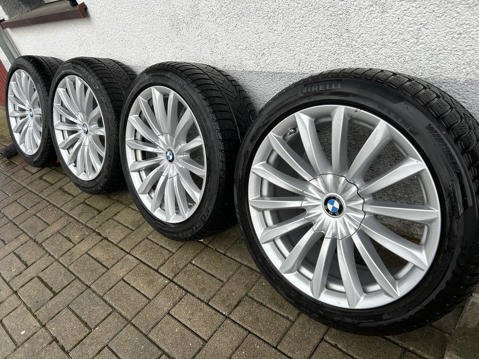 KOŁA ZIMOWE 19” 5x112 BMW 8,5J ET25 + Pirelli Sottozero 3 245/45R19 2016r gratis ( G30 G31 G11 G12 G32)